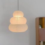 Rice Paper Pagoda Pendant - Image 2