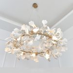 Floral Radiance Ceramic Tree Petal Chandelier (Model R) - Image 8