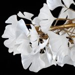 Floral Radiance Ceramic Tree Petal Chandelier (Model R) - Image 15