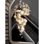 Flying Flowers Fluttering Cascade Chandelier - Image 8