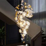 Flying Flowers Fluttering Cascade Chandelier - Image 2