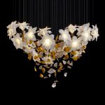 Flying Flowers Fluttering Circular Chandelier - Image 7
