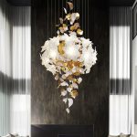 Flying Flowers Fluttering Cascade Chandelier - Image 4
