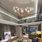 Flying Flowers Fluttering Circular Chandelier - Image 3