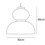 Rice Paper Lantern Pendant - Image 42