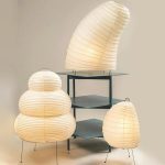 Washi Paper Table Lamp