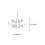 Wire Constellation Chandelier - Image 41
