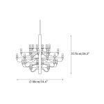 Wire Constellation Chandelier - Image 42