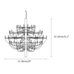 Wire Constellation Chandelier - Image 44