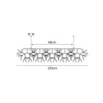 Long Style Firefly LED Chandelier - Image 14