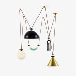Geometric Shape Art Modern Chandelier - Image 2