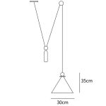 Geometric Shape Art Modern Chandelier - Image 20