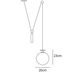 Geometric Shape Art Modern Chandelier - Image 21