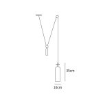 Geometric Shape Art Modern Chandelier - Image 22