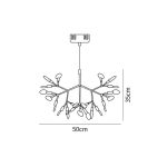 Black Firefly LED Chandelier - Image 53