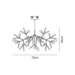 Black Firefly LED Chandelier - Image 54