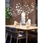 Rose Gold Firefly LED Chandelier - Image 8