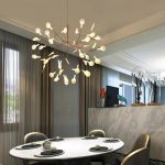 Rose Gold Firefly LED Chandelier - Image 16