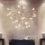 Rose Gold Firefly LED Chandelier - Image 3